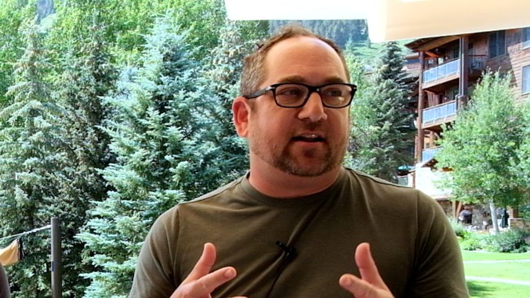 Jamey Edwards, President and Chief Strategy Officer of Cairns Health, speaks at GrowthCap Forum in Jackson Hole, WY